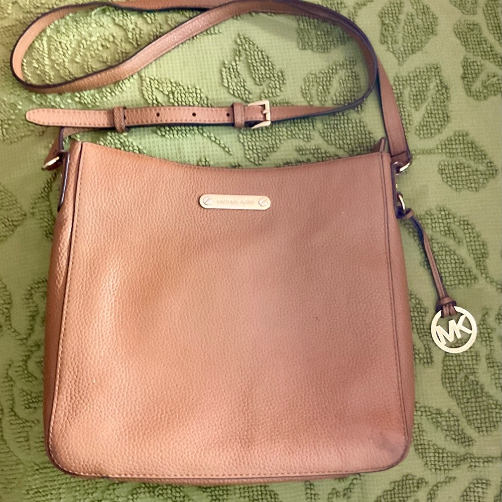 Michael Kors Tan Pebble Leather Bag